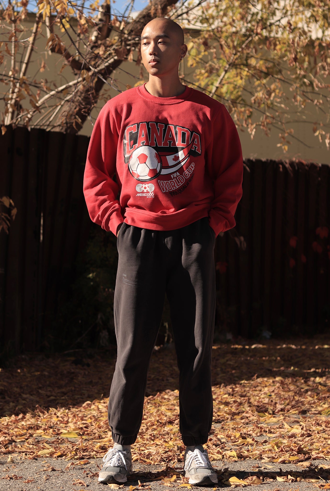 FIFA Historic World Cup Team Canada Crewneck - Red