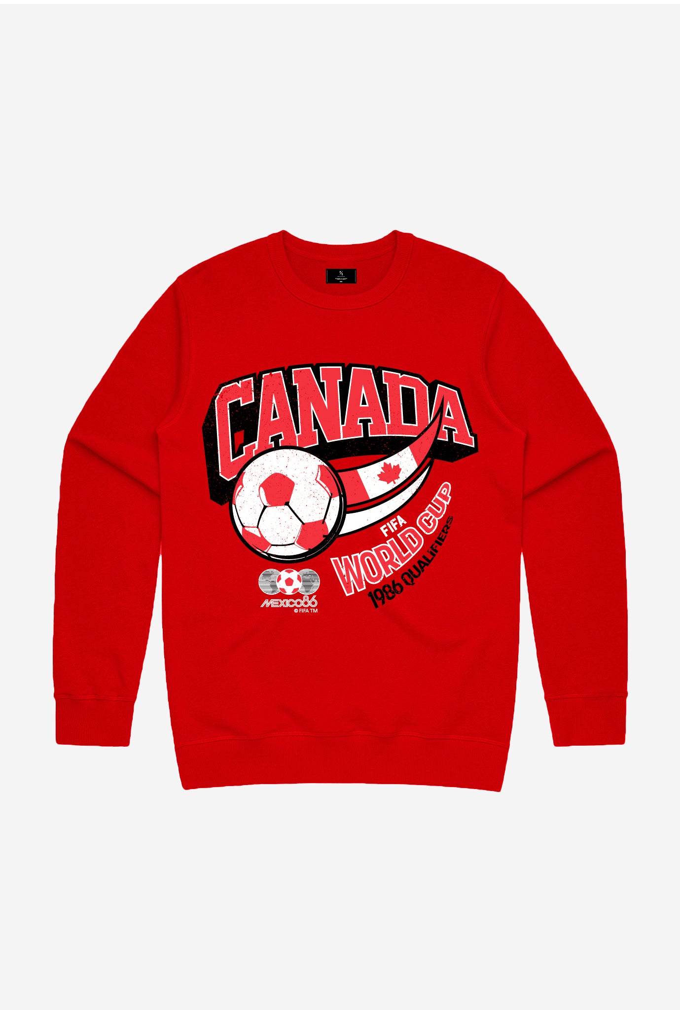 FIFA Historic World Cup Team Canada Crewneck - Red