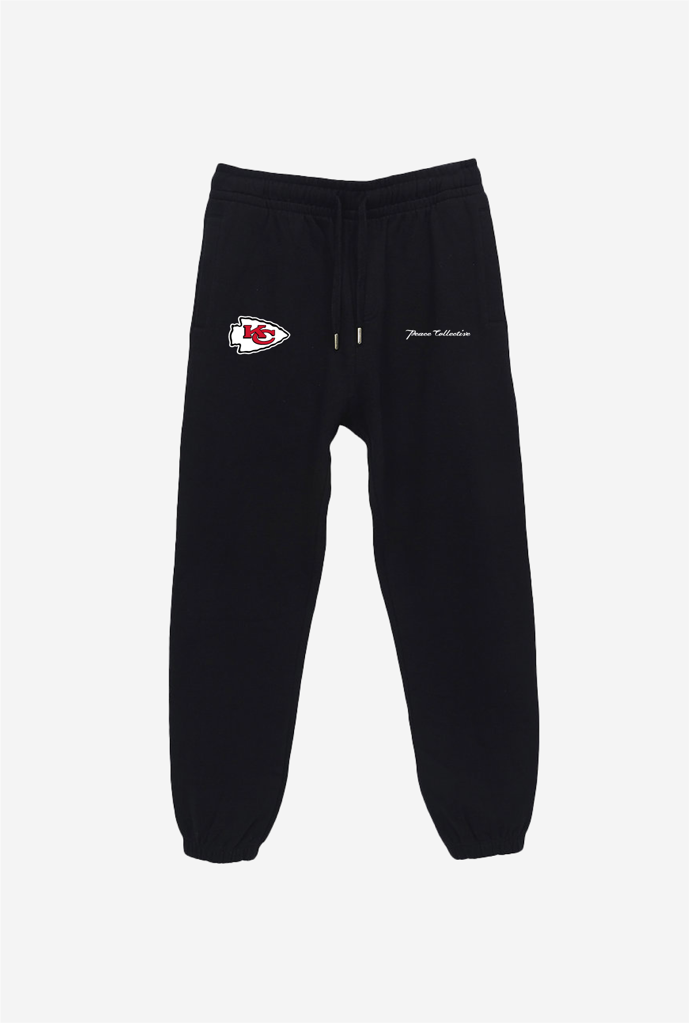 Kansas City Chiefs Logo Heavyweight Jogger - Black