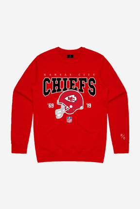 Kansas City Chiefs Vintage Crewneck - Red