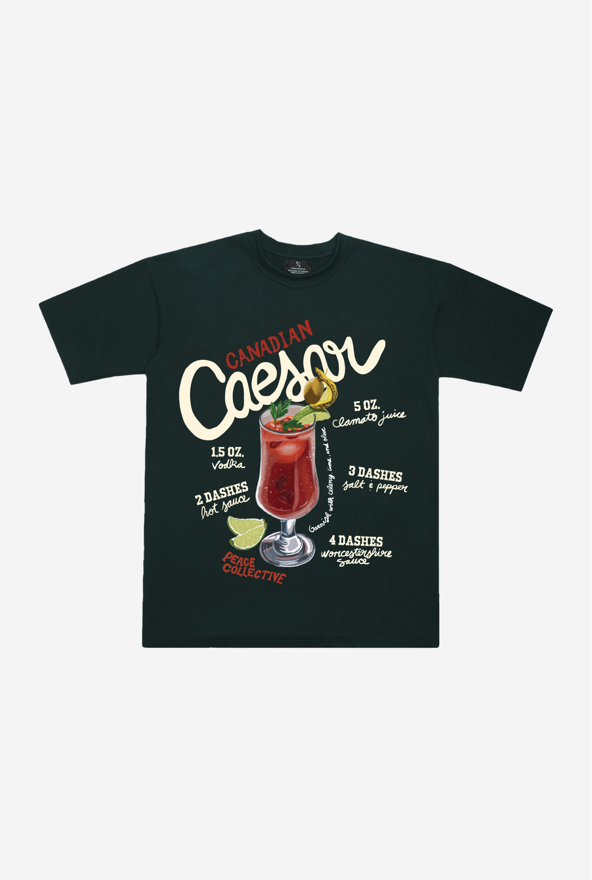 The Caesar Premium T-Shirt - Pine Green