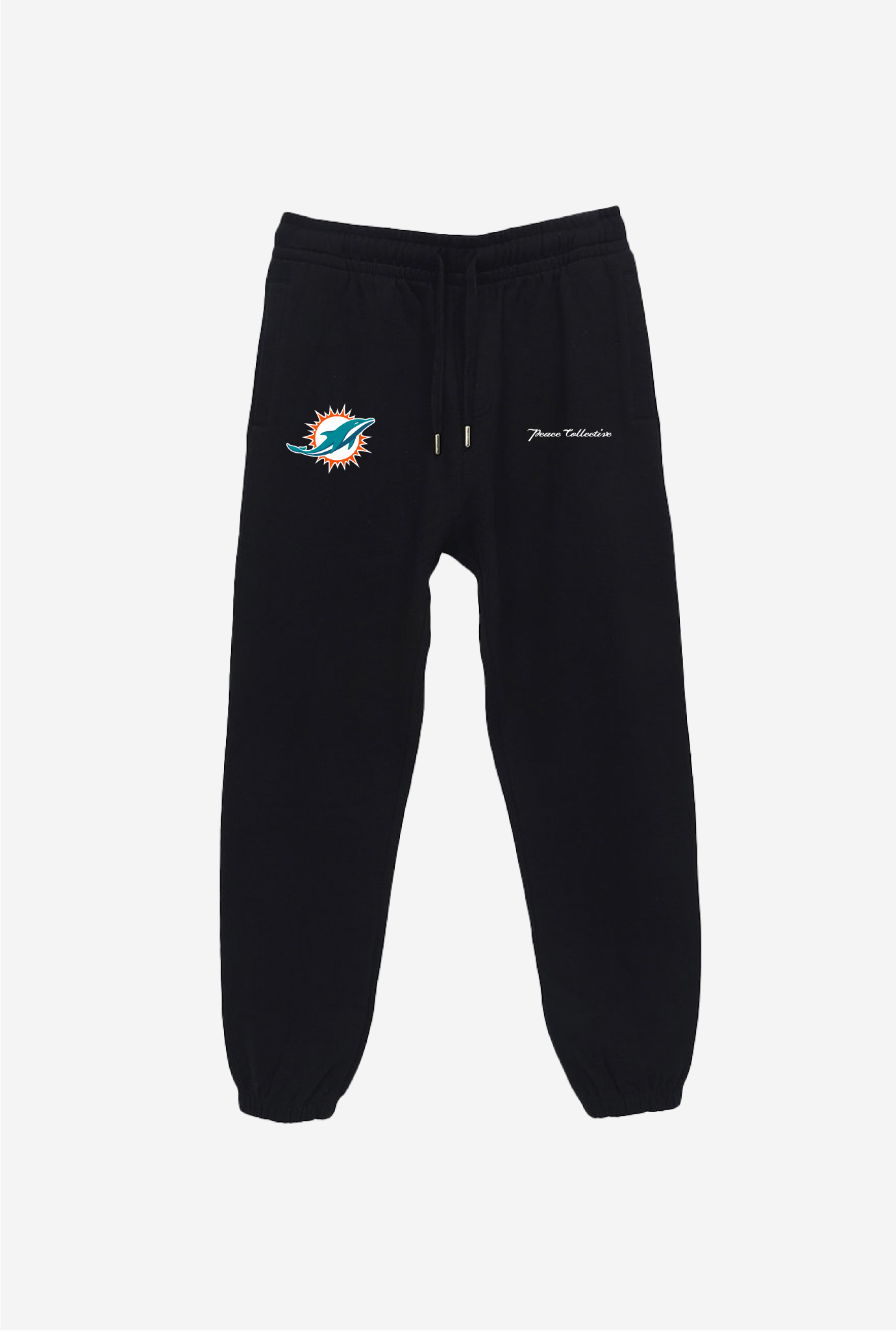 Miami Dolphins Logo Heavyweight Jogger - Black