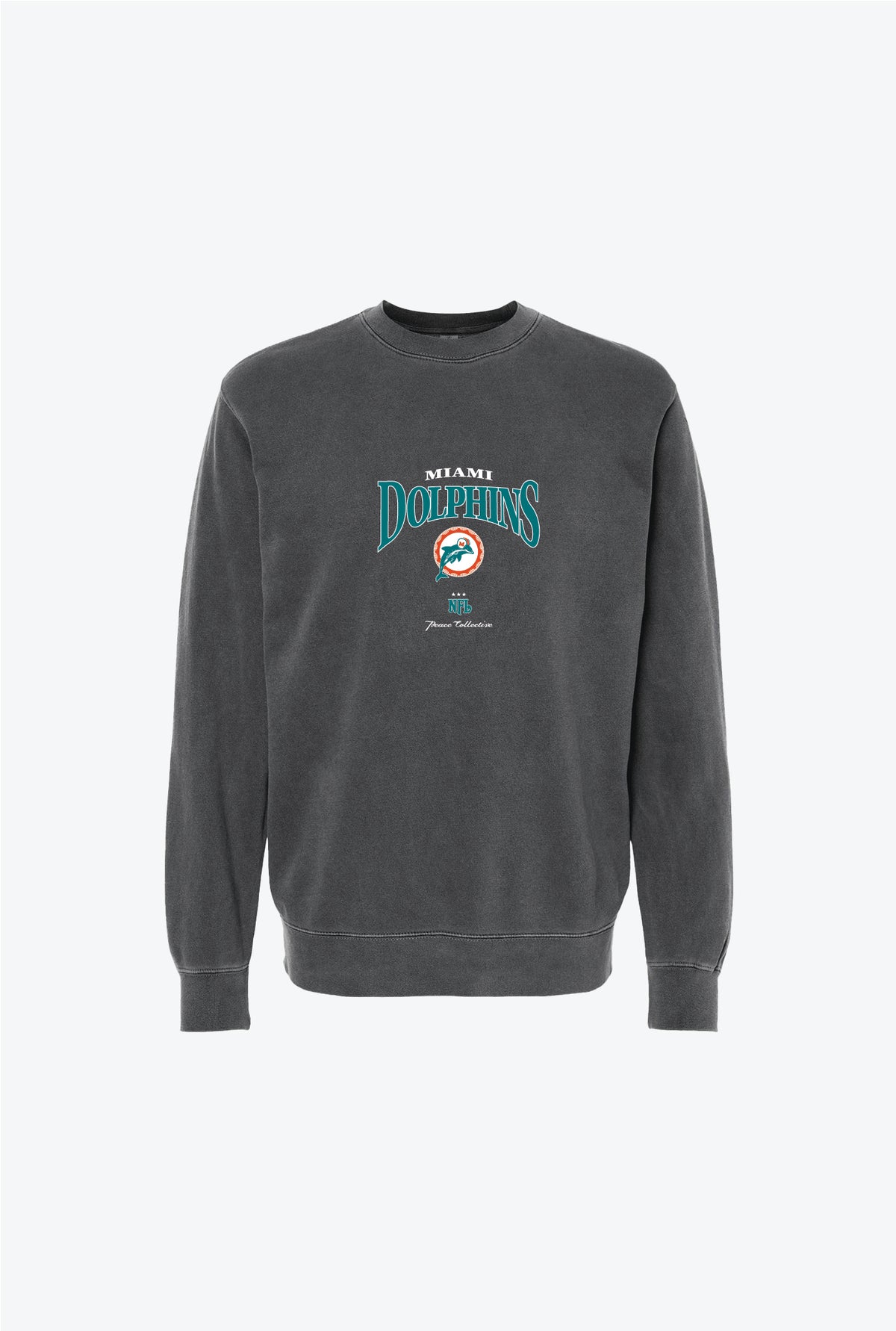 Miami Dolphins Vintage Crewneck - Black