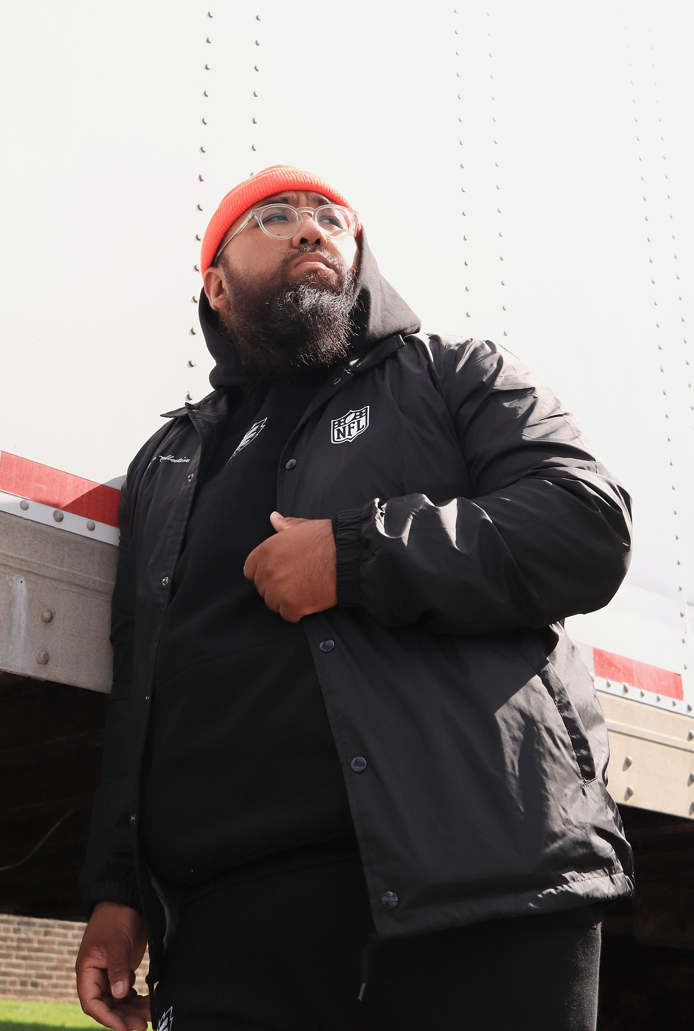 Philadelphia Eagles Coach Jacket - Black
