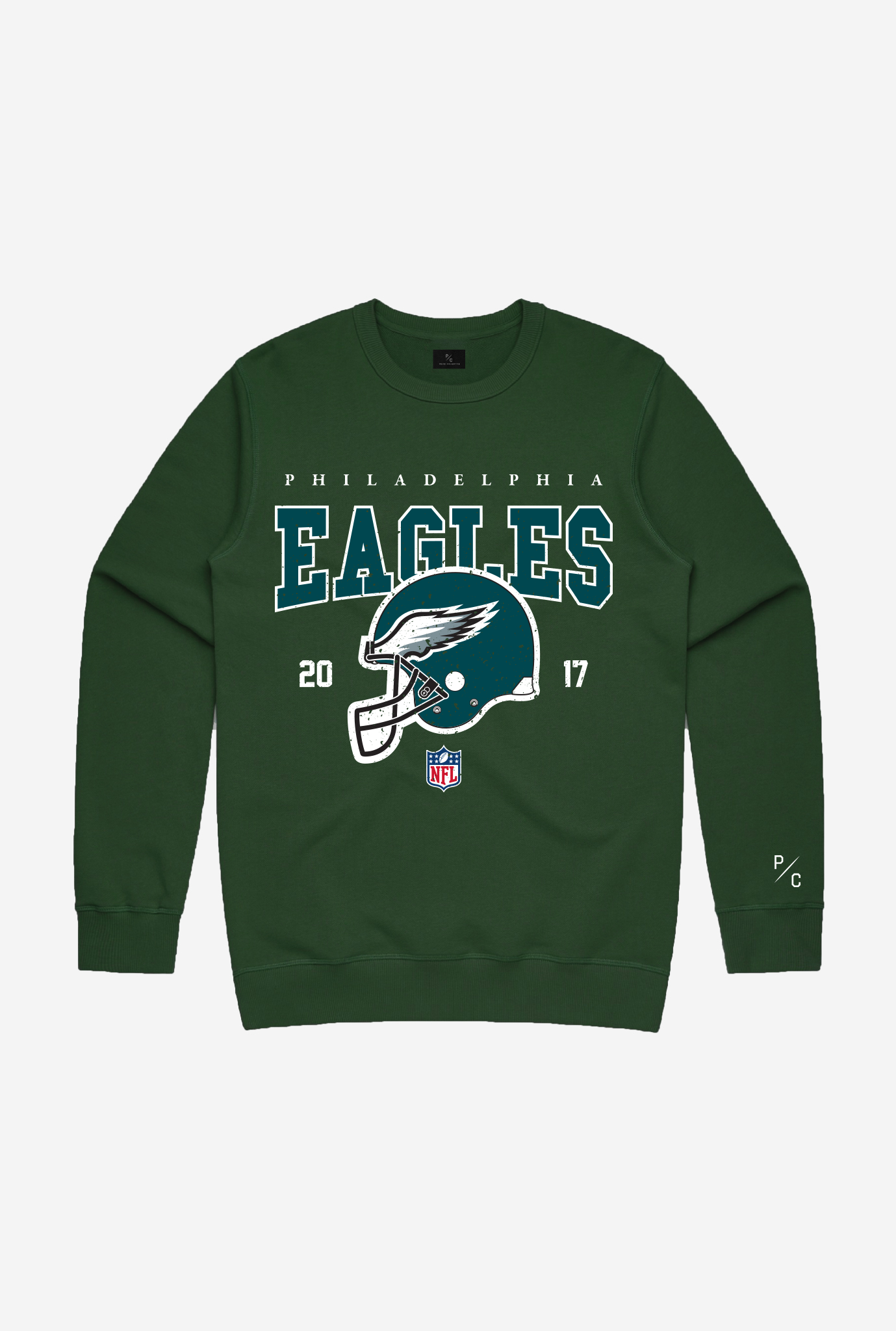 Philadelphia Eagles Vintage Crewneck - Forest Green