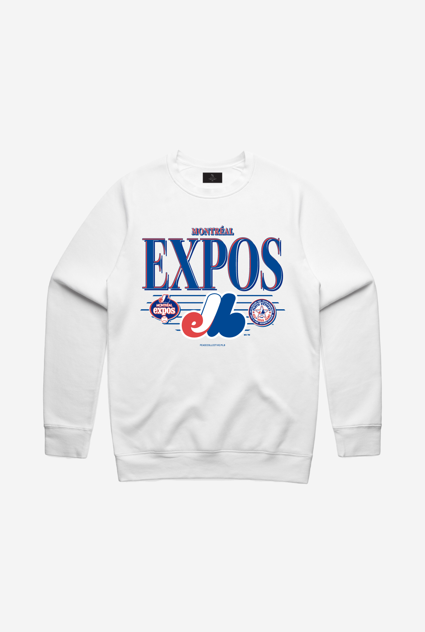 Montreal Expos Throwback Rundhalsausschnitt - Weiß