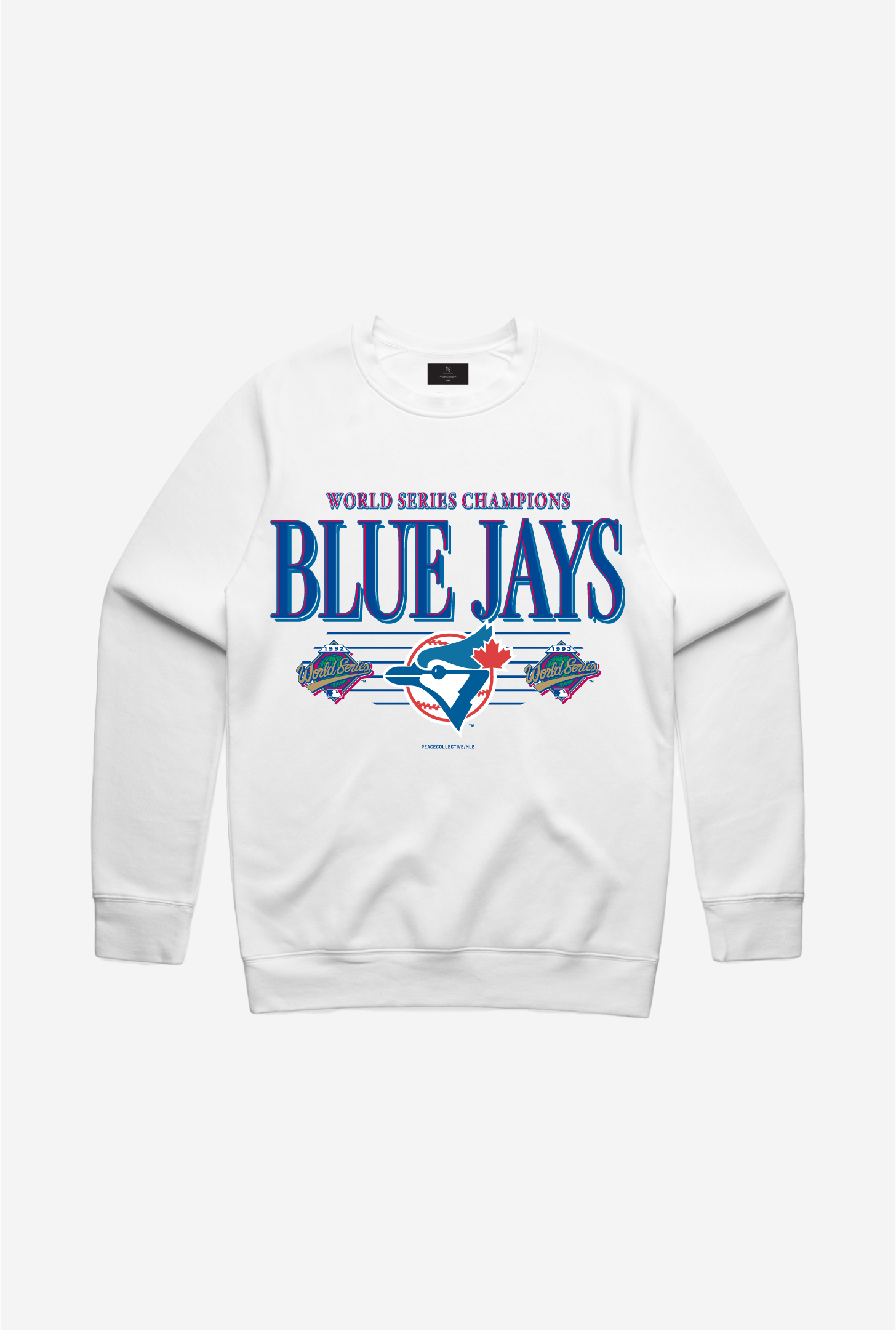 Toronto Blue Jays Throwback Crewneck - White