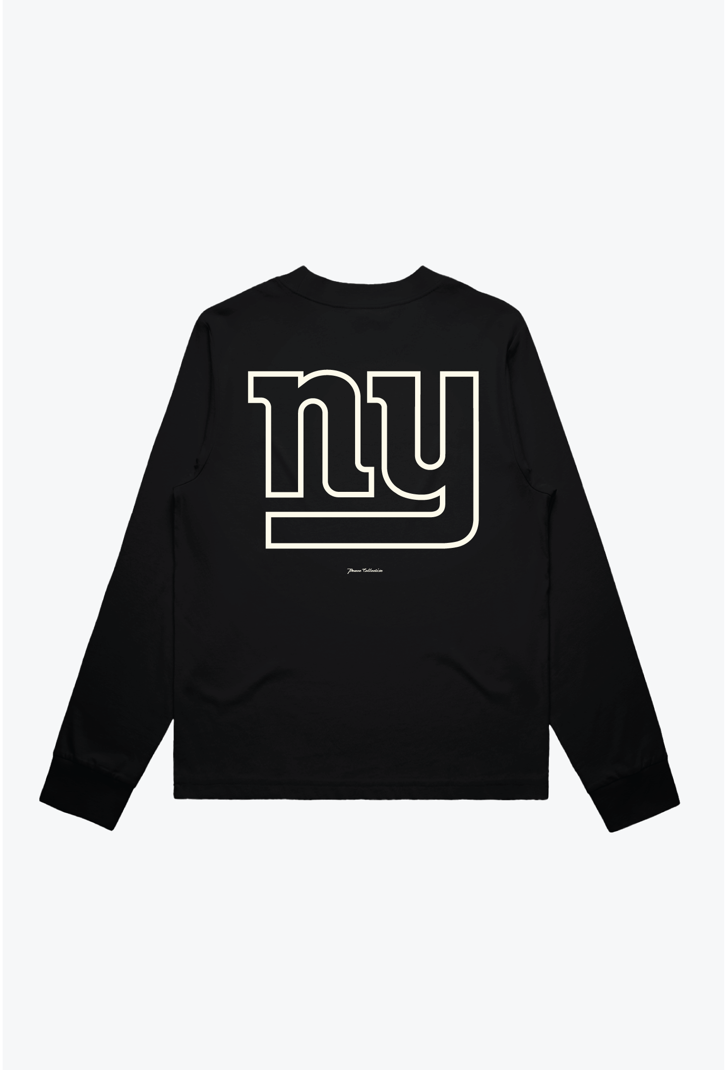 New York Giants Women's Mock Long Sleeve - Black