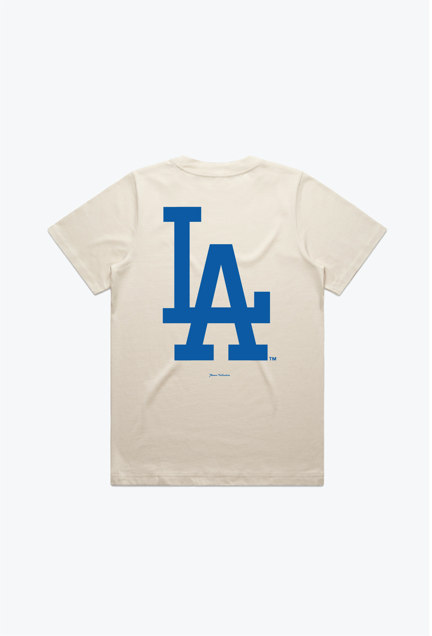 Los Angeles Dodgers Women's Heavyweight T-Shirt - Natural
