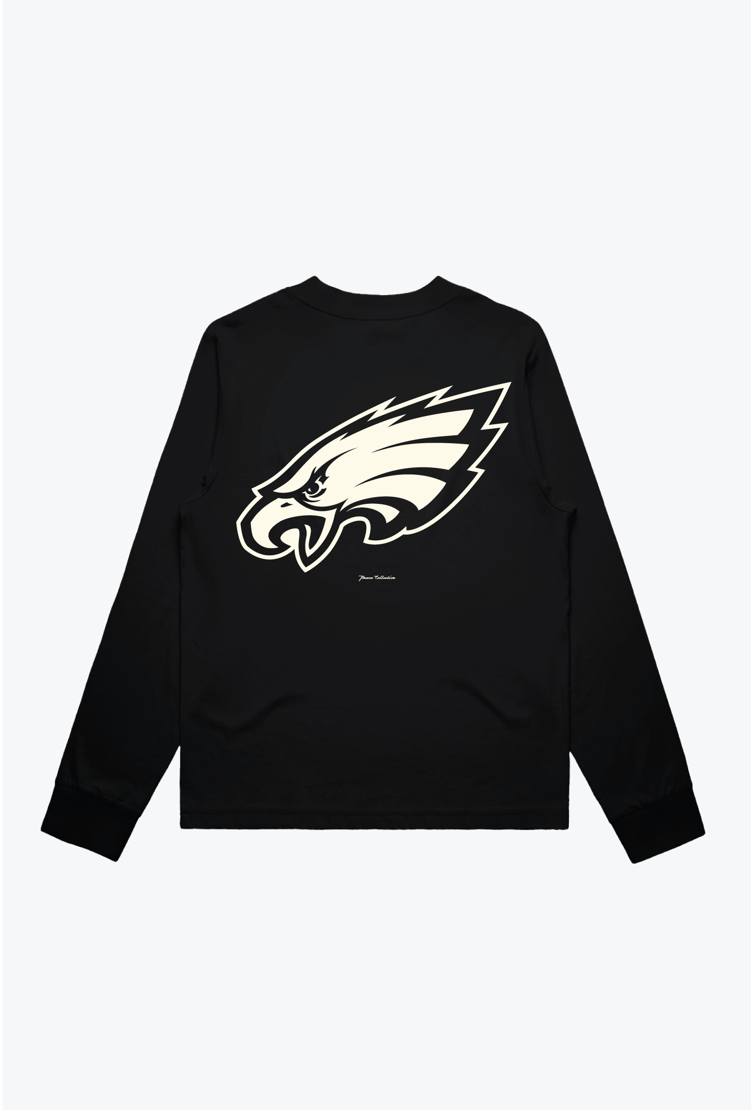 Philadelphia Eagles Women's Mock Long Sleeve - Black