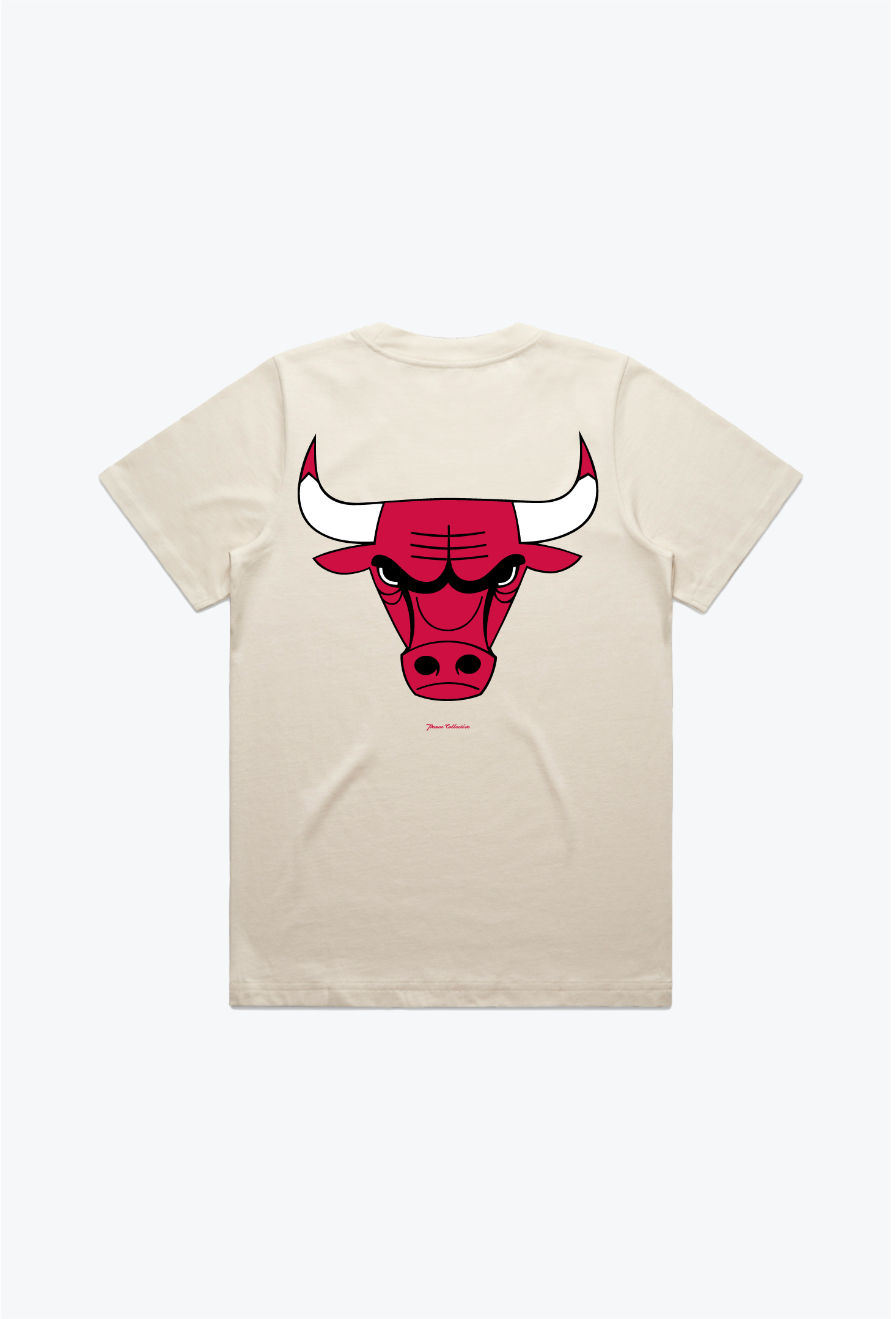 Chicago Bulls Women's Heavyweight T-Shirt - Natural