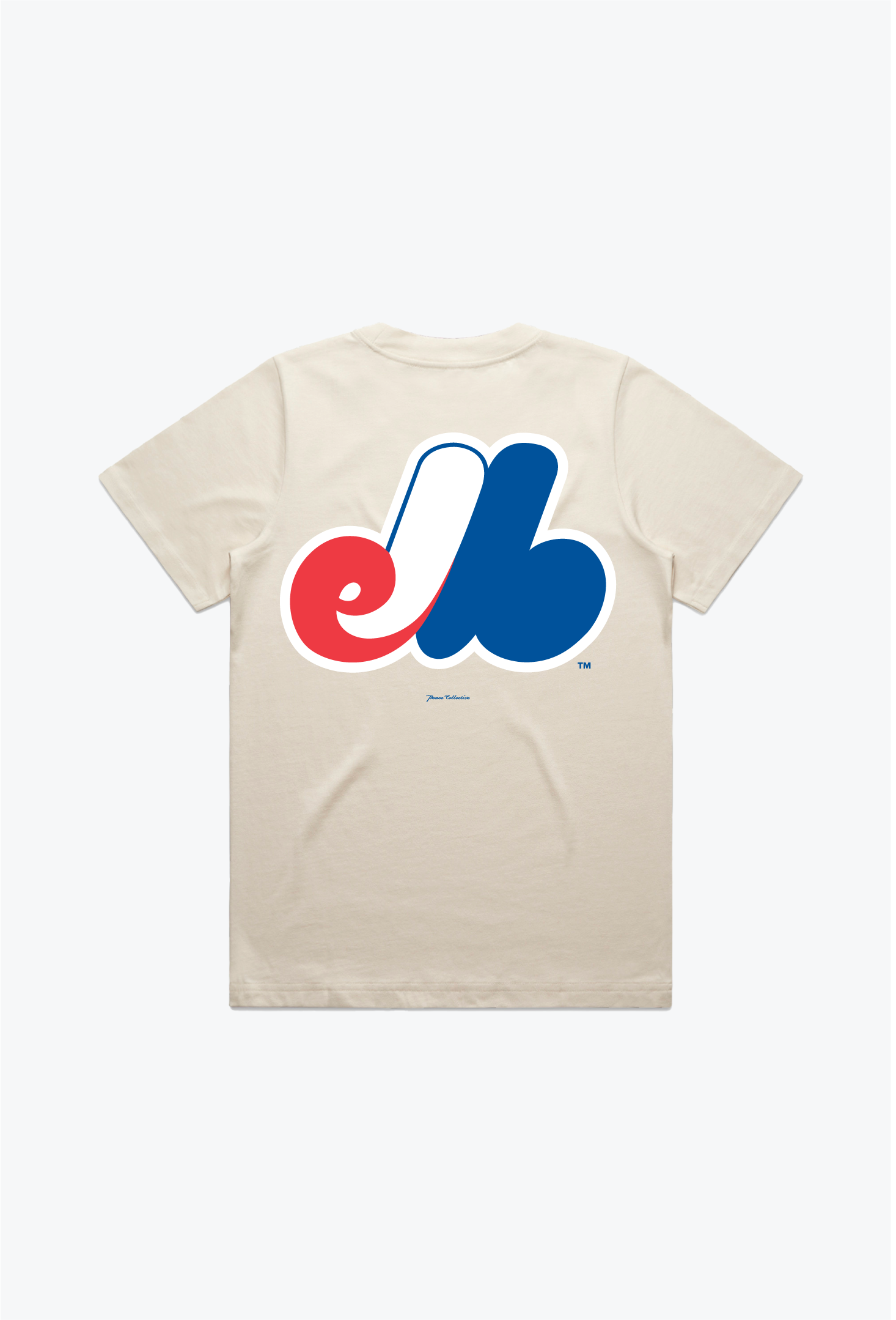 Montreal Expos Women's Heavyweight T-Shirt - Natural
