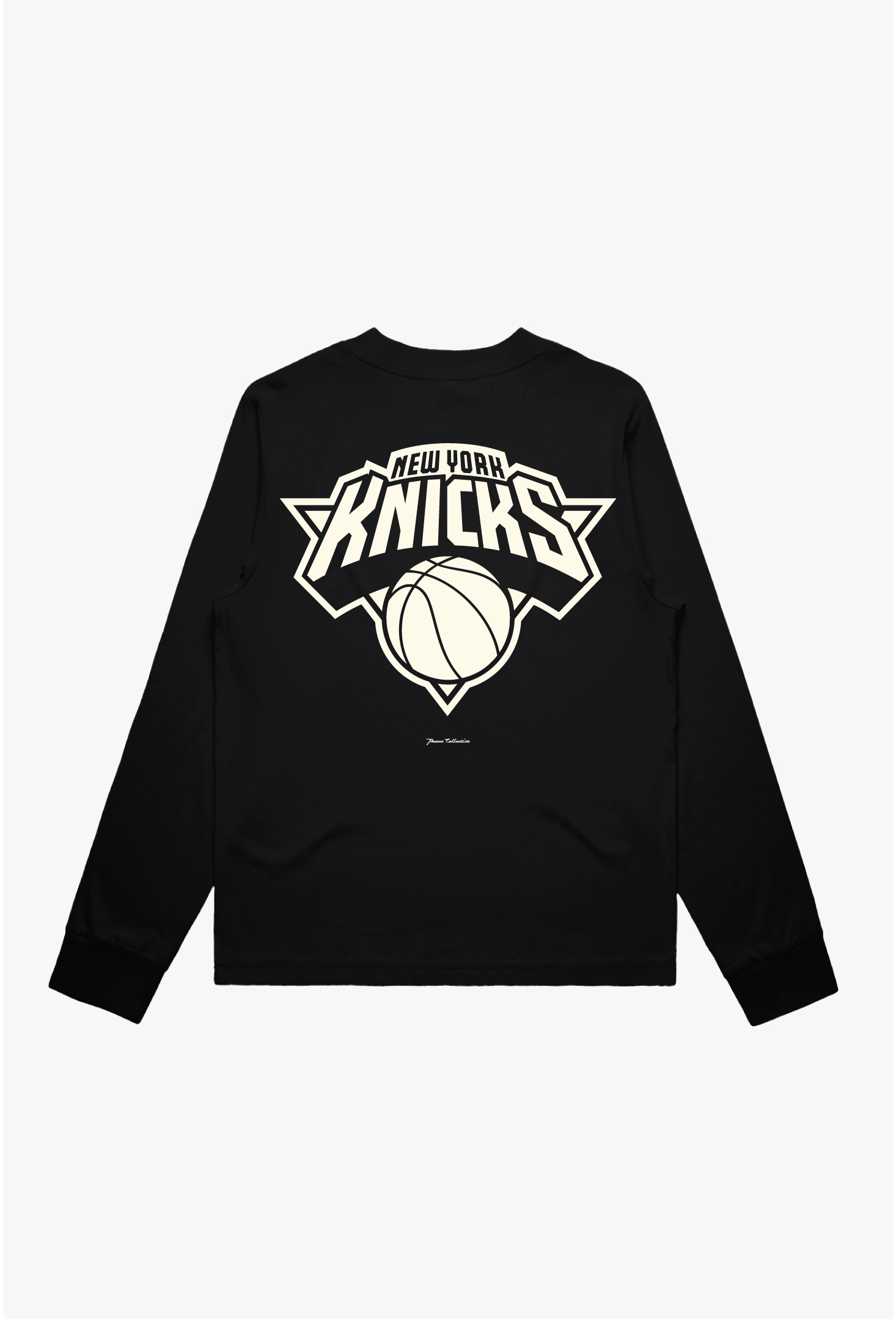 New York Knicks Women's Mock Long Sleeve - Black
