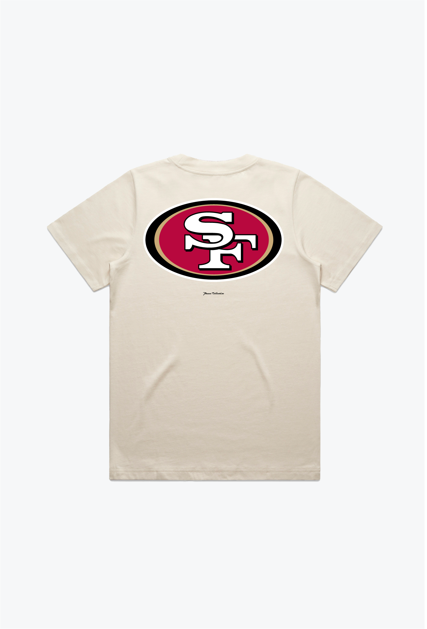 San Francisco 49ers Women's Heavyweight T-Shirt - Natural
