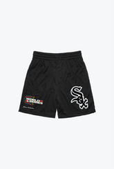 Chicago White Sox 2005 World Series Mesh Shorts - Black