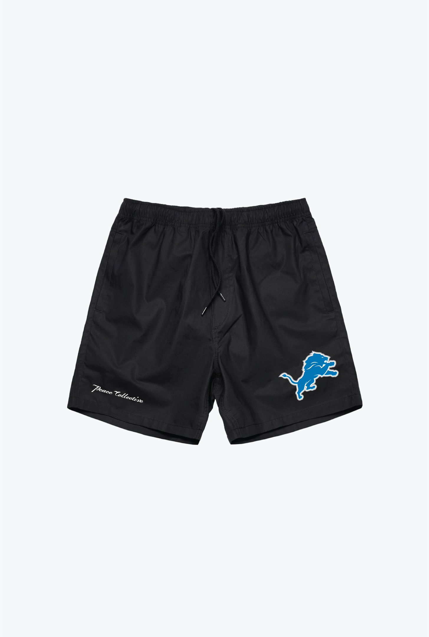 Detroit Lions Board Shorts - Black