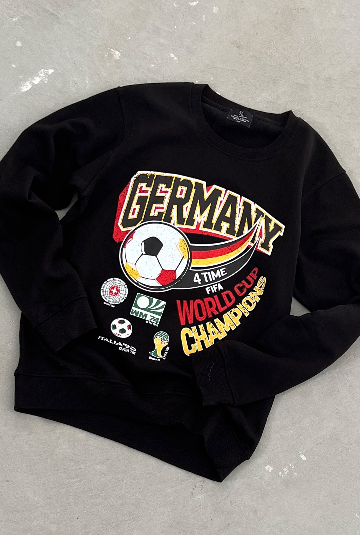 FIFA Historic World Cup Team Germany Crewneck - Black