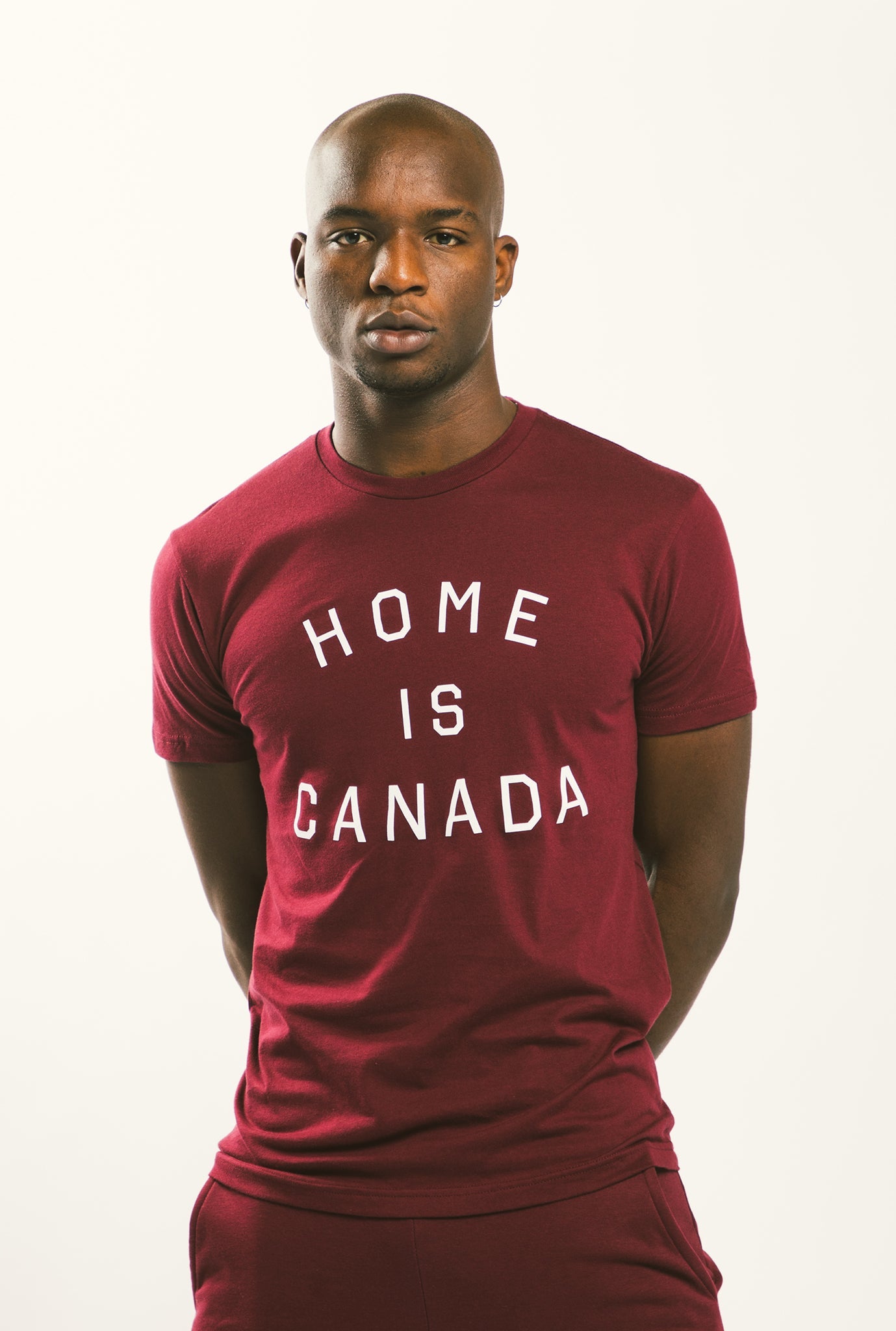 Home is Canada T-Shirt - Maroon