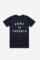 Home is Toronto Varsity T-Shirt - Marineblau