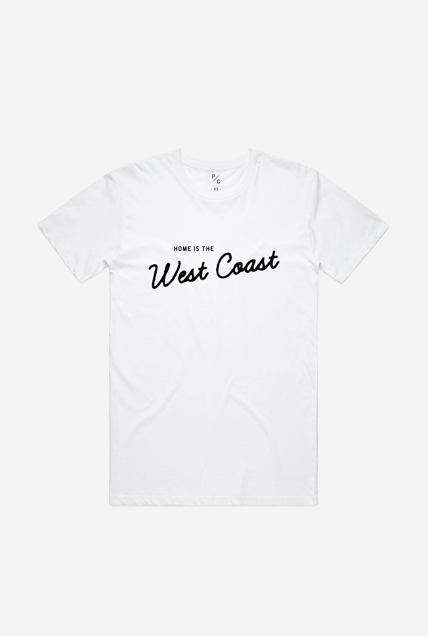 Home is the West Coast T-Shirt - White
