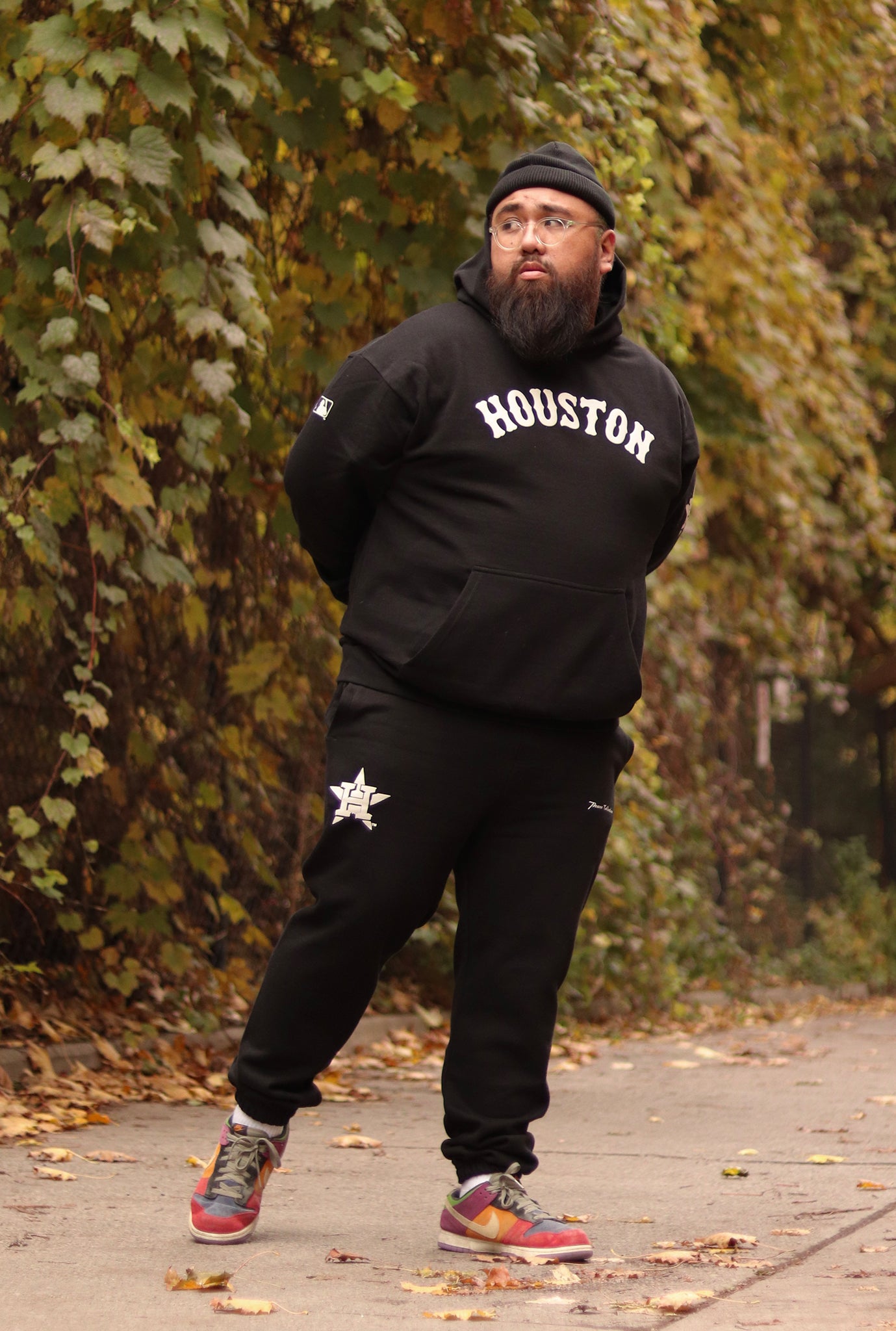 Houston Astros Essential Heavyweight Jogger - Black