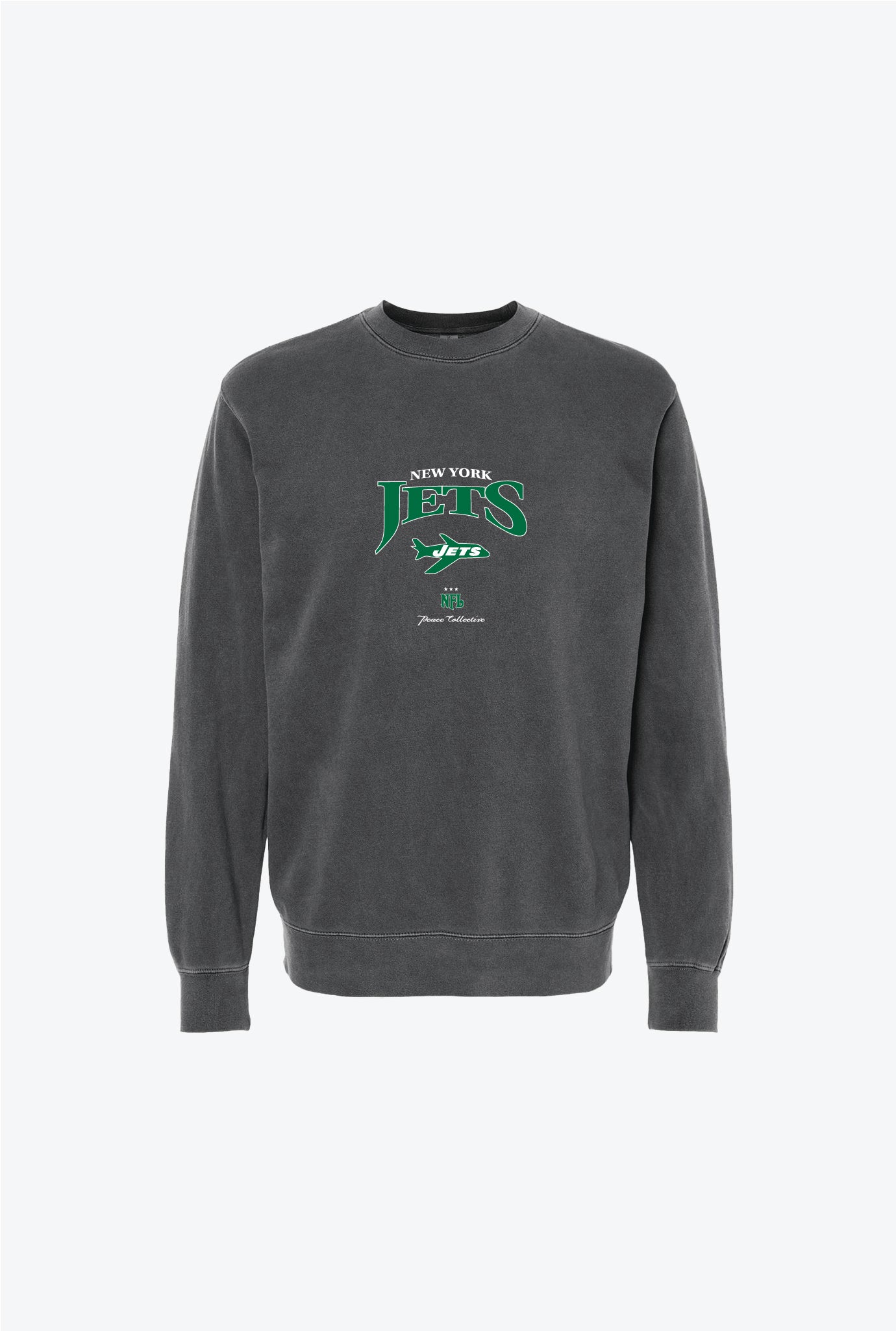 New York Jets Vintage Crewneck - Black