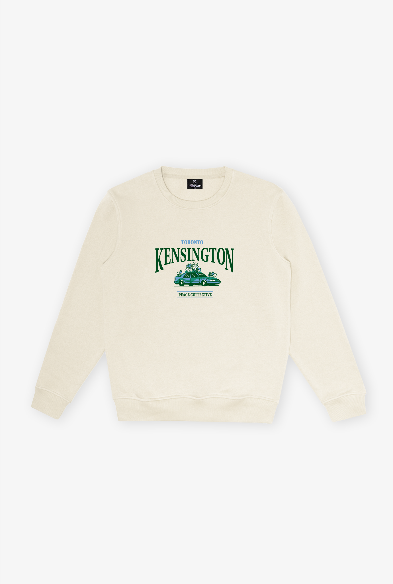 Kensington Market Vintage Crewneck - Ivory