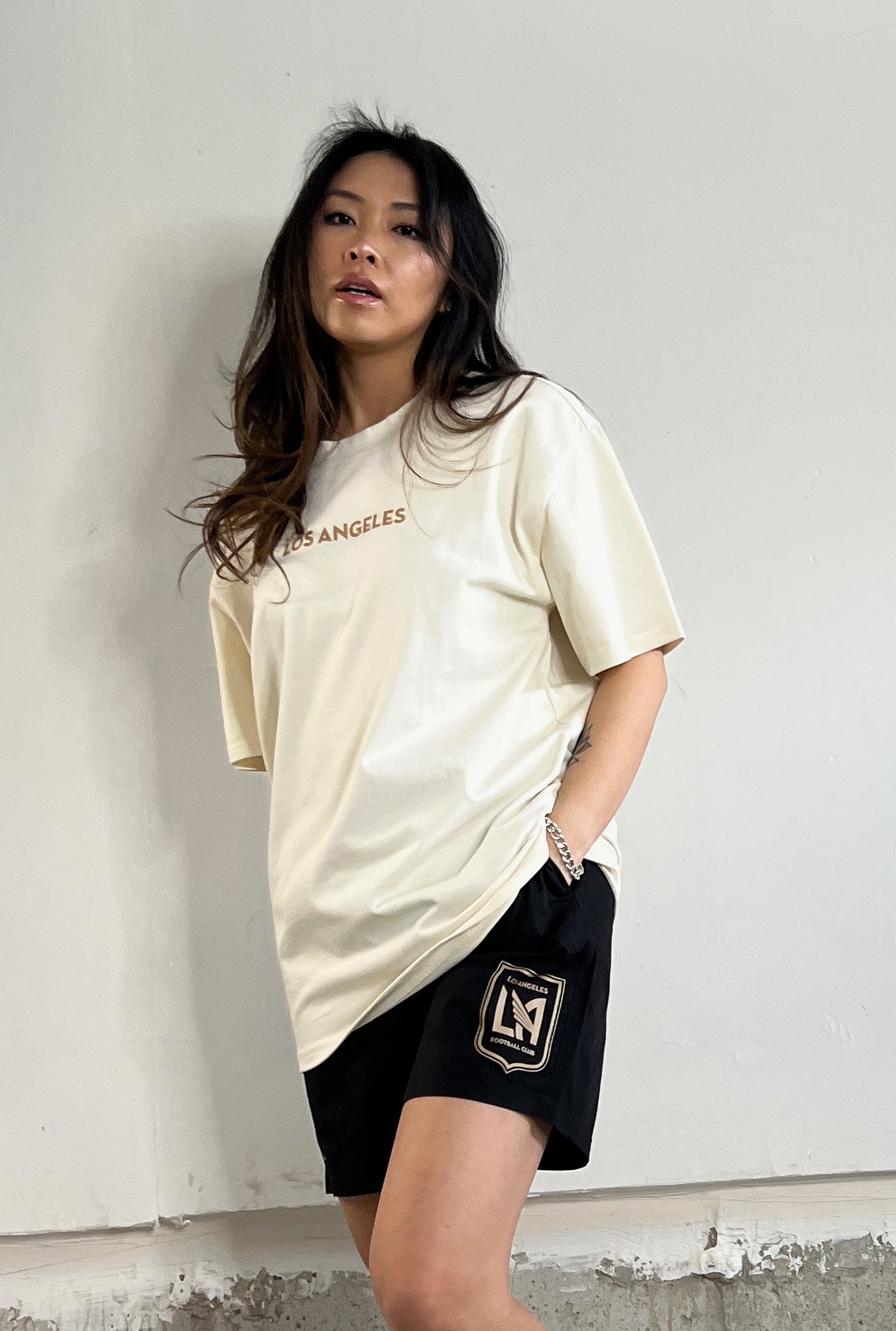 T-shirt épais Los Angeles FC - Naturel