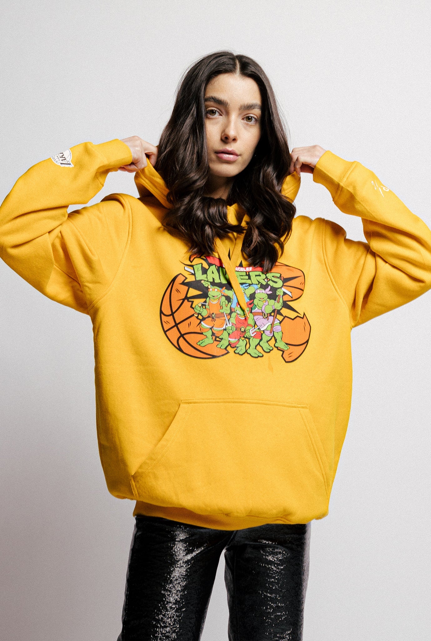 P/C x TMNT Los Angeles Lakers Hoodie - Yellow