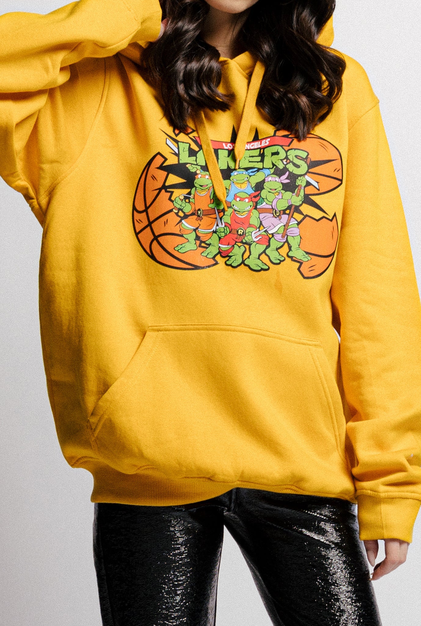 P/C x TMNT Los Angeles Lakers Hoodie - Yellow