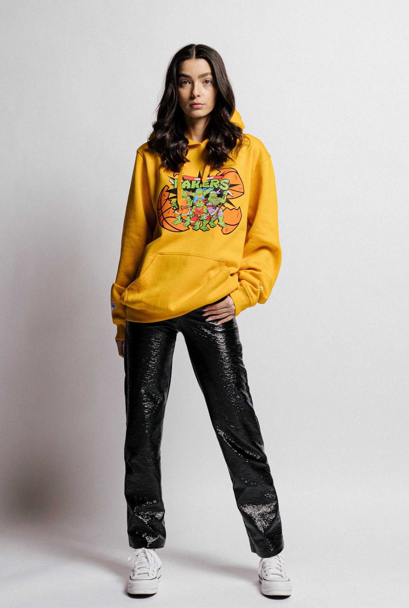 P/C x TMNT Los Angeles Lakers Hoodie - Yellow