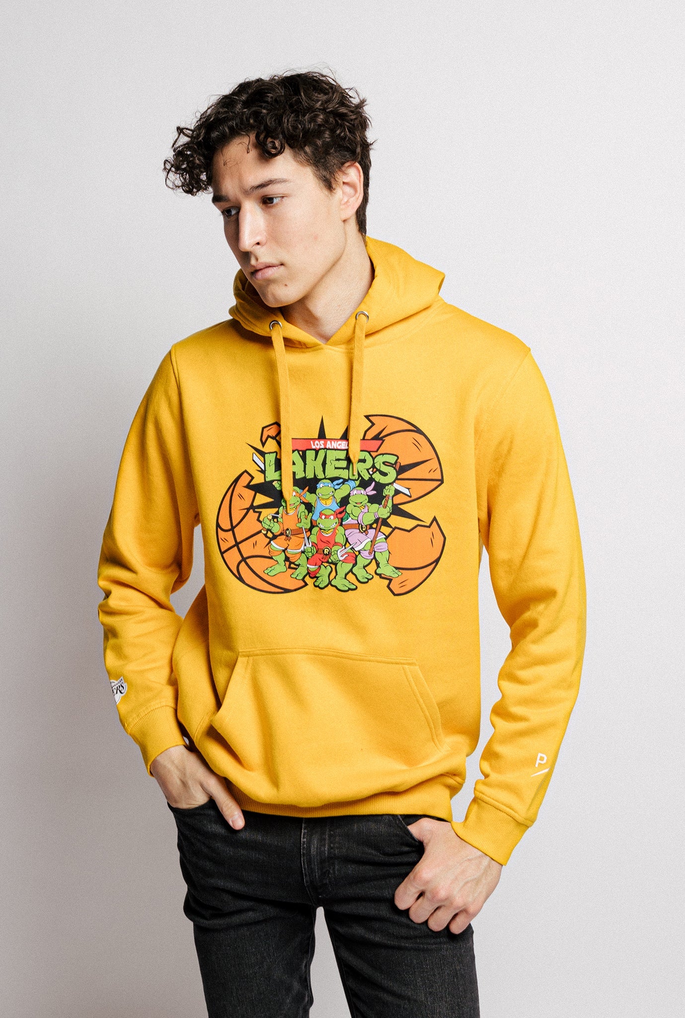 P/C x TMNT Los Angeles Lakers Hoodie - Yellow