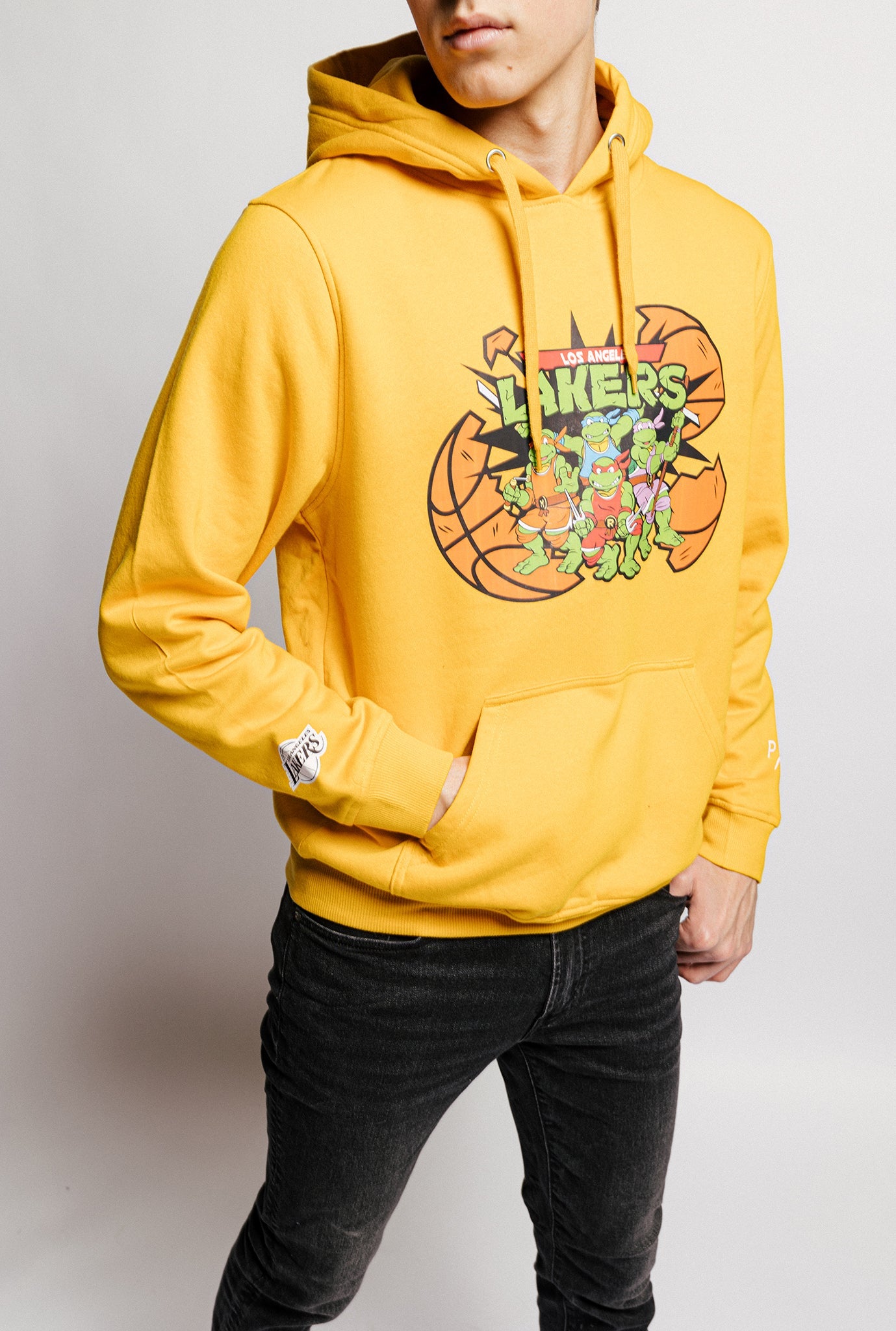 P/C x TMNT Los Angeles Lakers Hoodie - Yellow