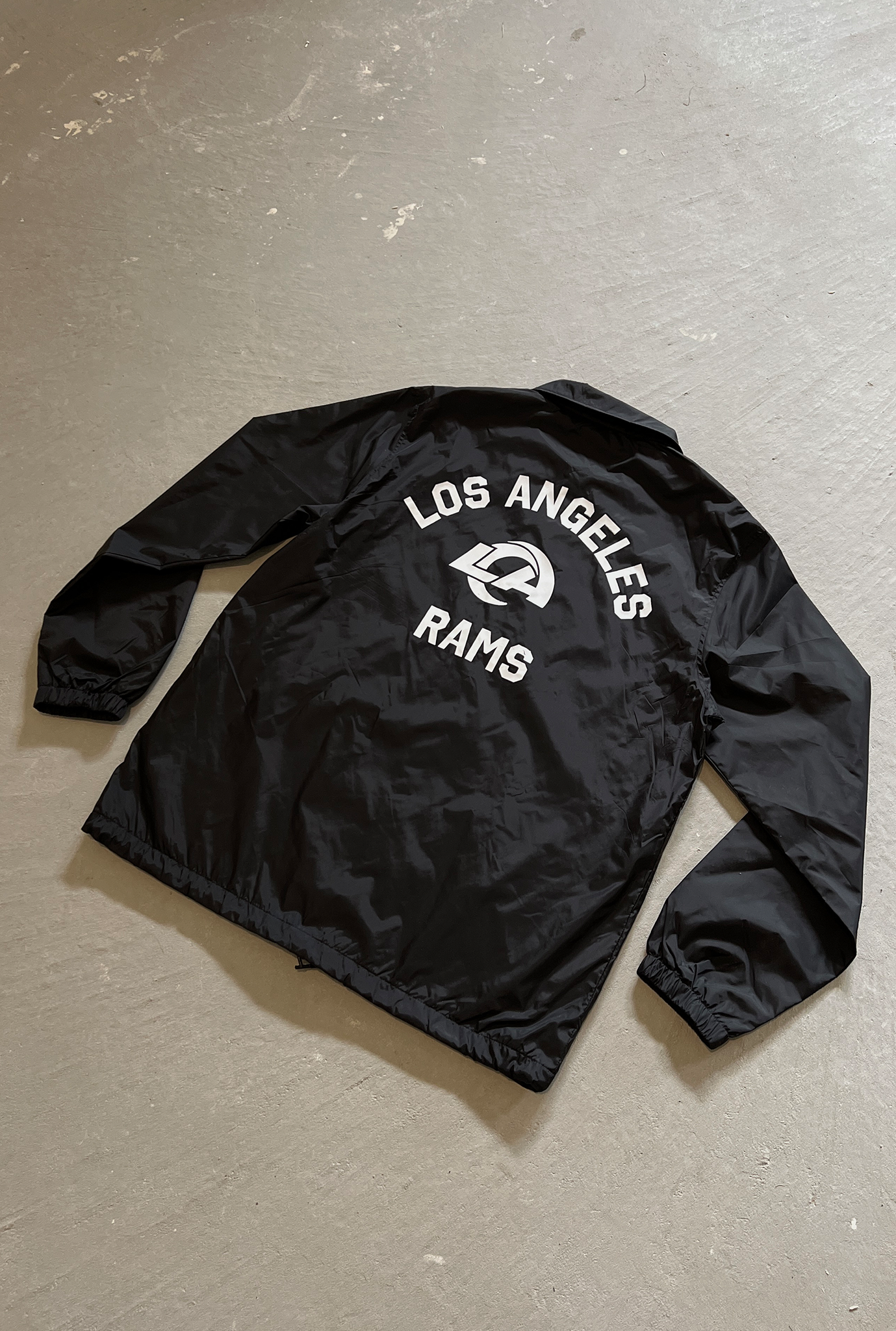 Los Angeles Rams Coach Jacket - Black