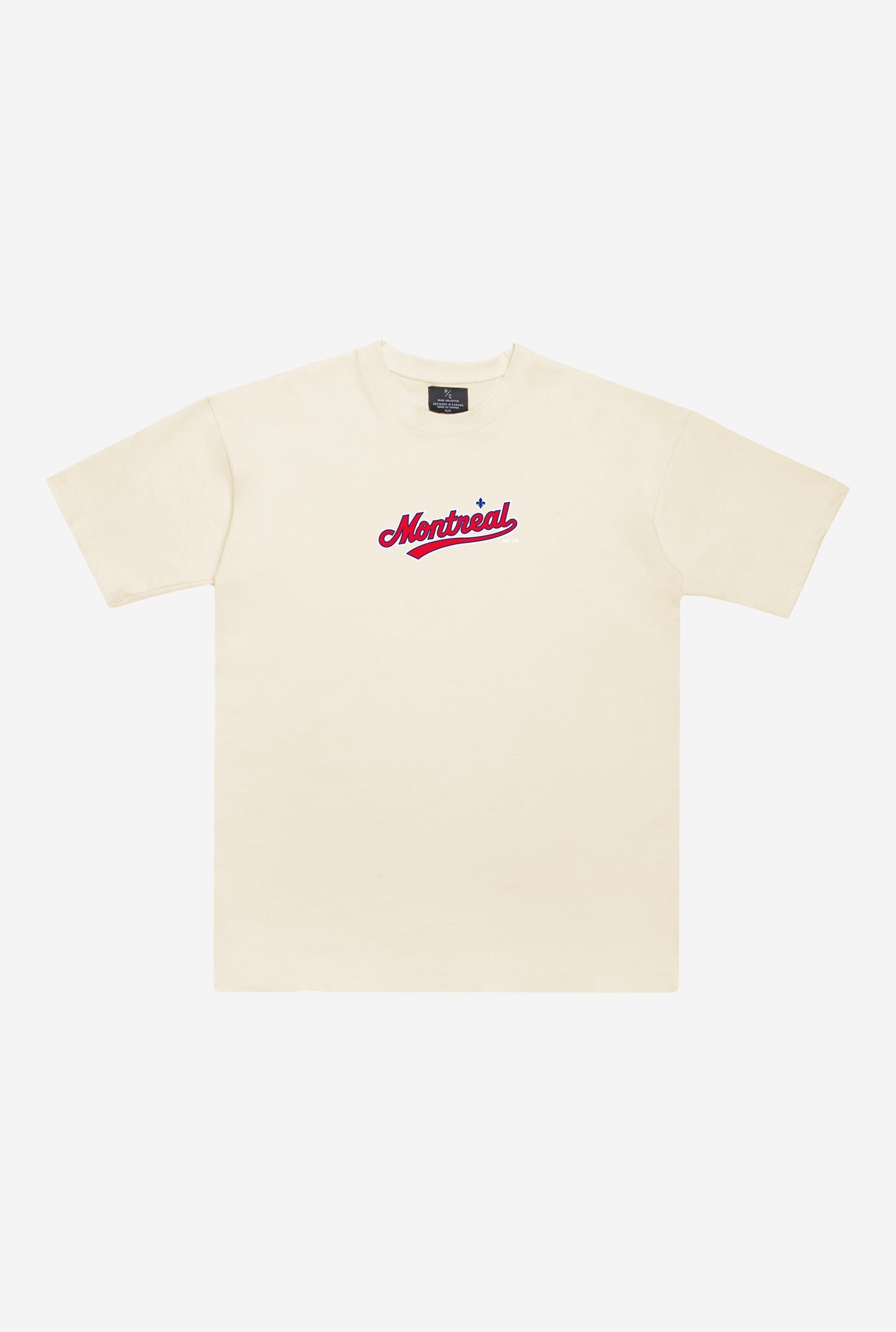 Montreal Expos Heavyweight T Shirt - Natural