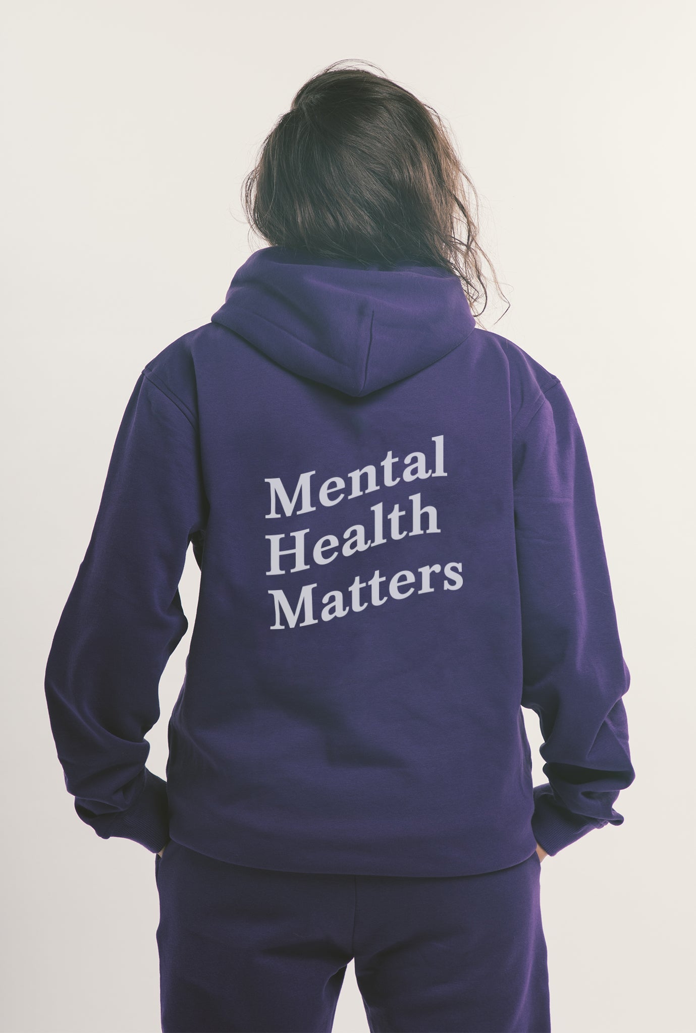 Mental Health Matters Hoodie - Purple