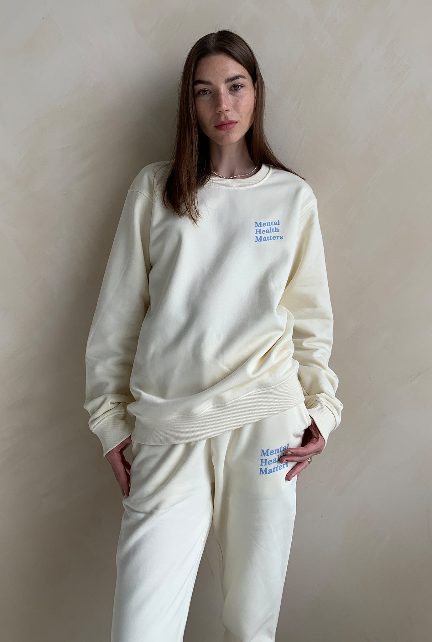 Mental Health Matters Jogger - Ivory