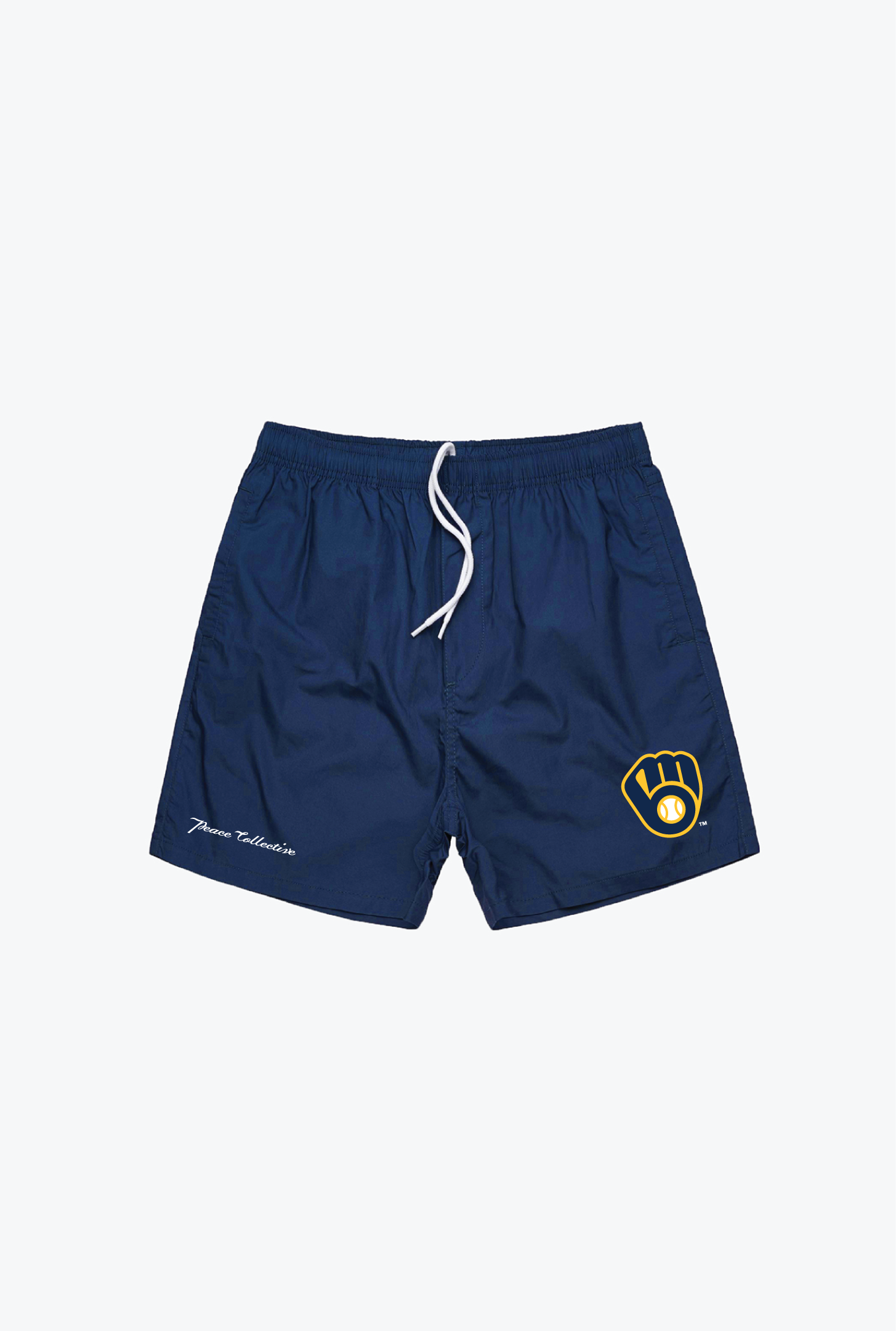 Milwaukee Brewers Board Shorts - Navy