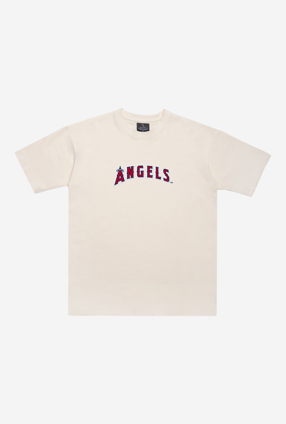 Schweres T-Shirt der Los Angeles Angels – Natur