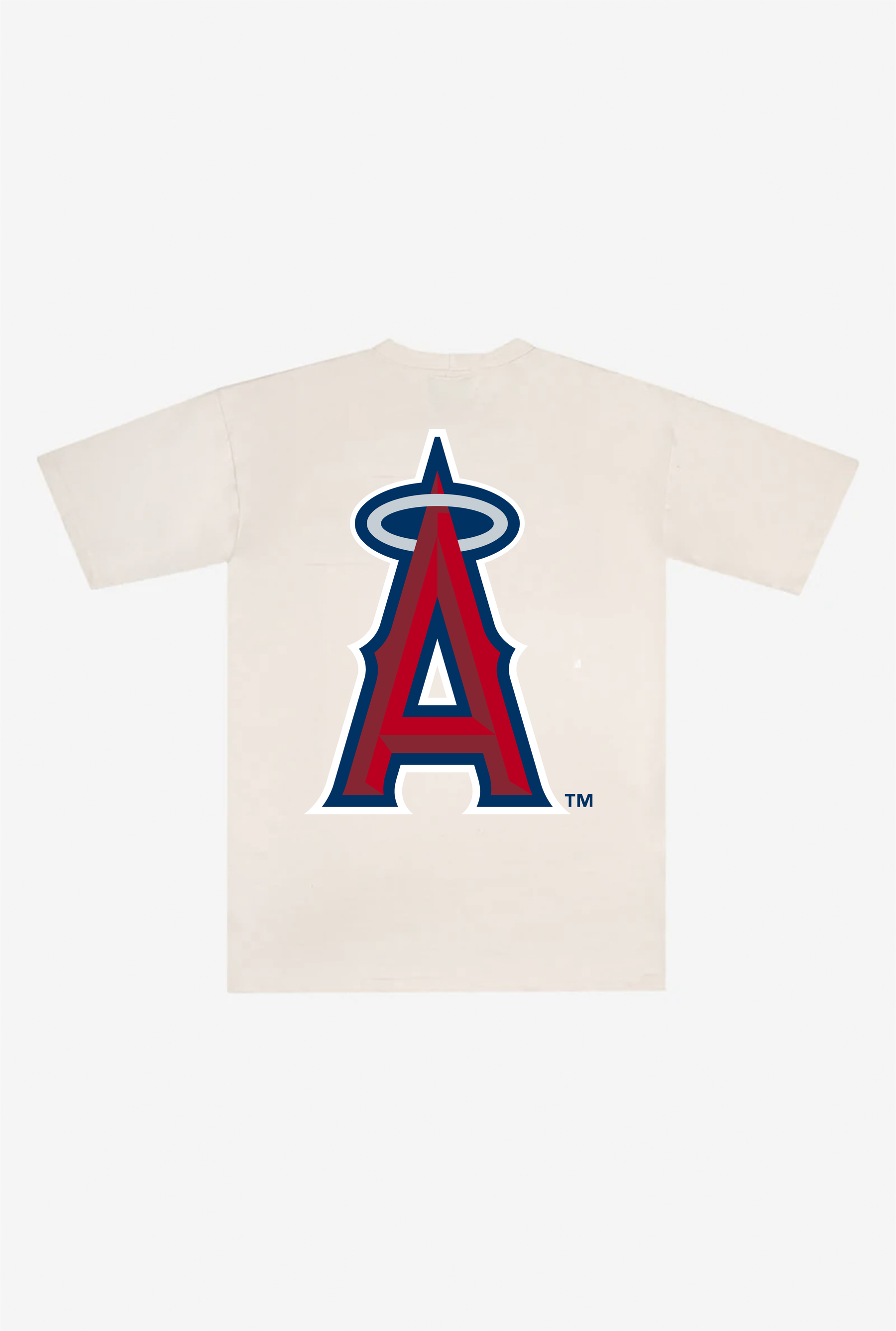 Los Angeles Angels Heavyweight T-Shirt - Natural