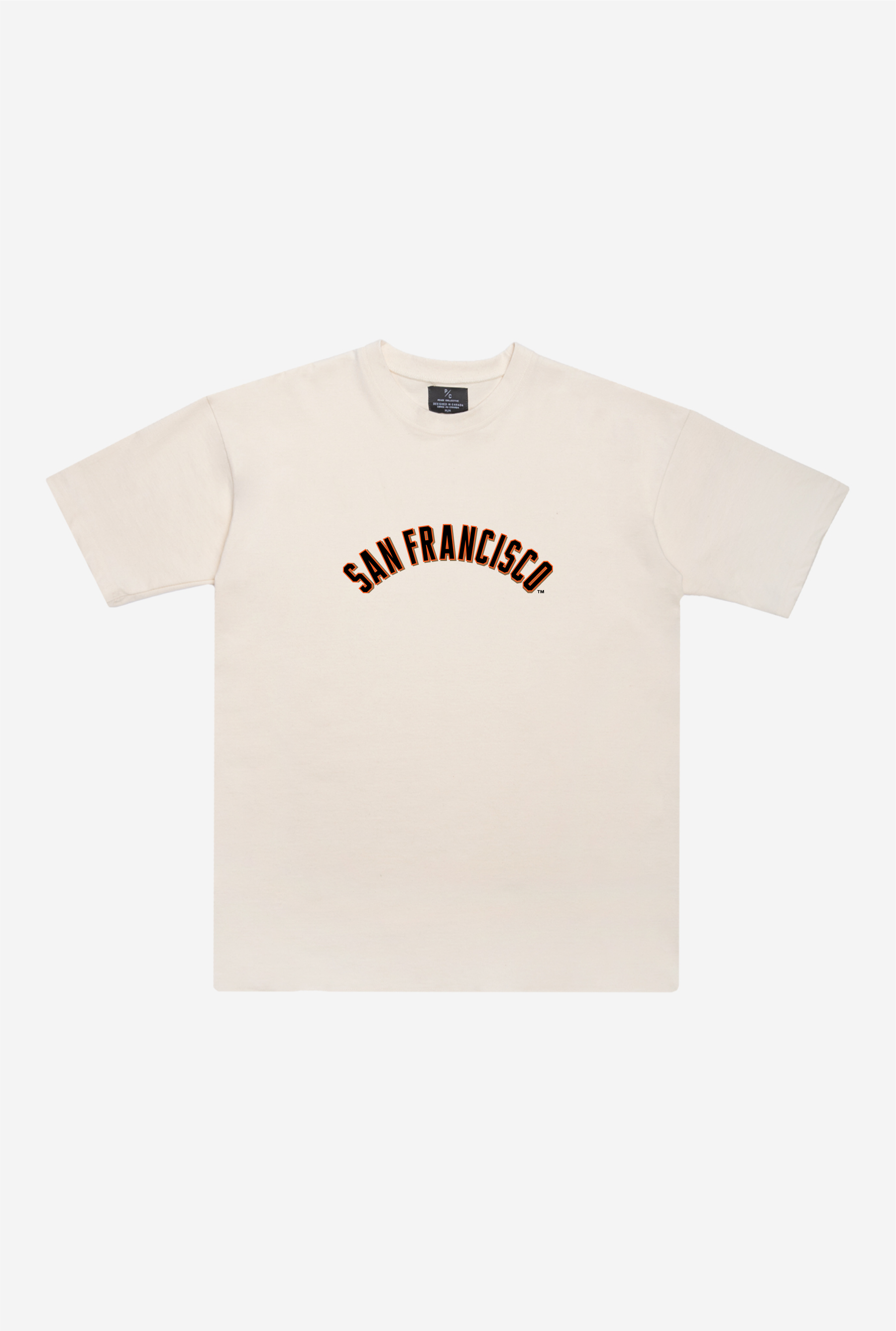 San Francisco Giants Heavyweight T-Shirt - Natural