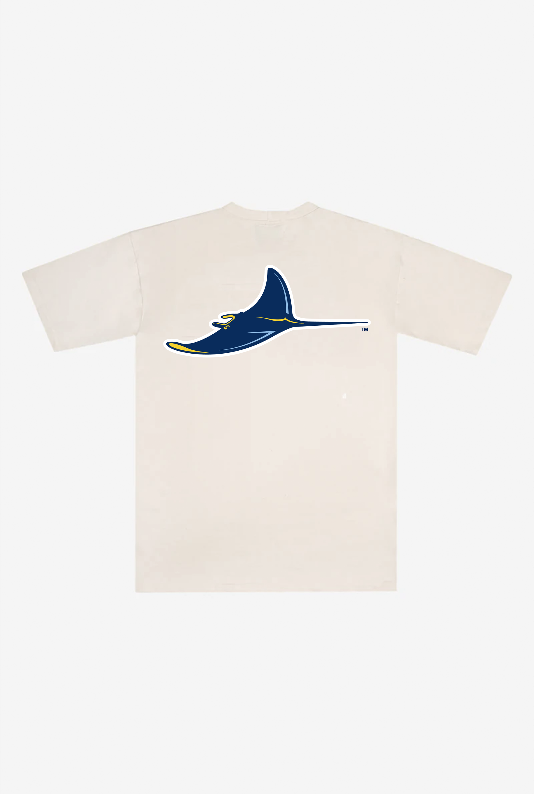 Tampa Bay Rays Schweres T-Shirt – Natur