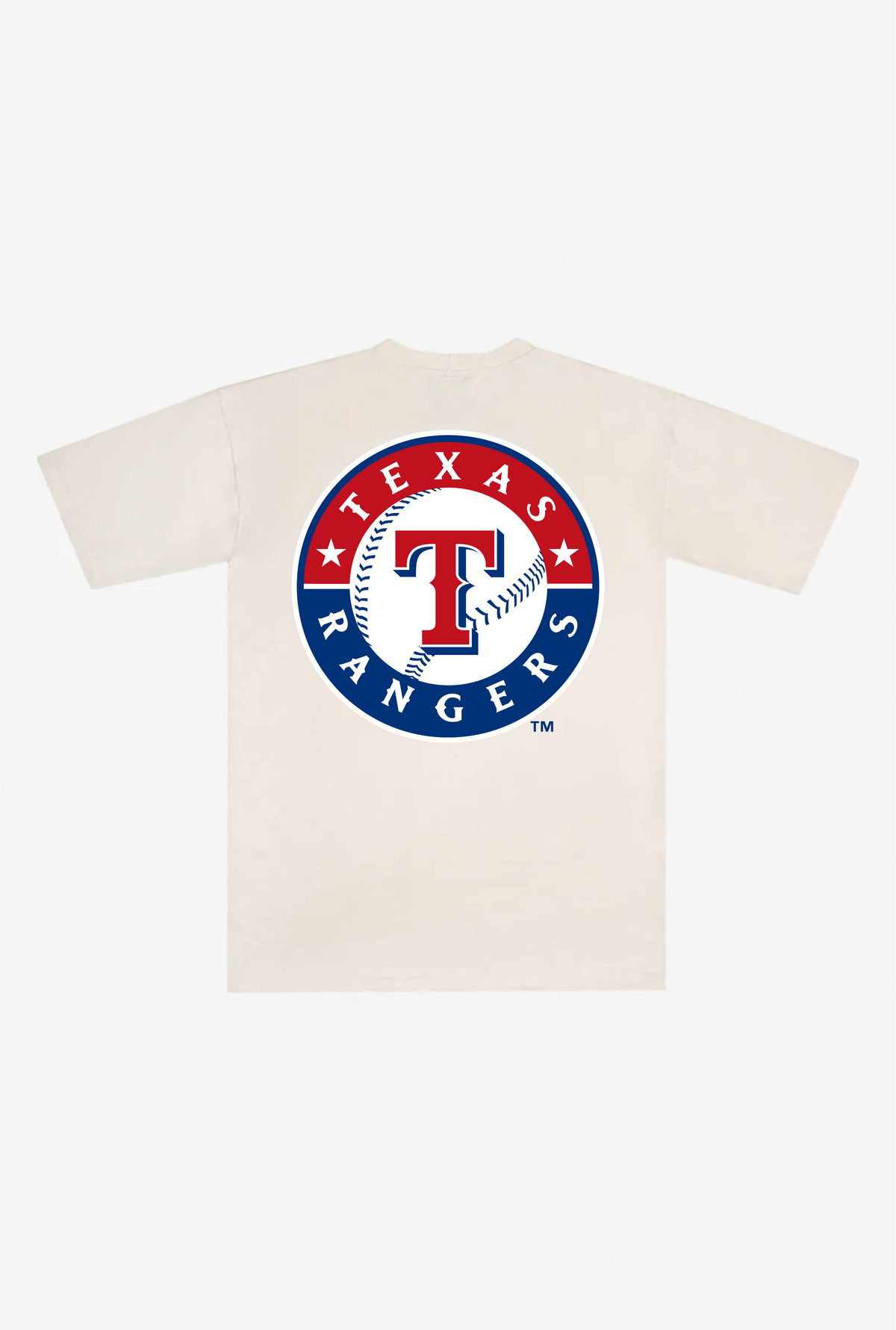 Schweres Texas Rangers-T-Shirt – Natur