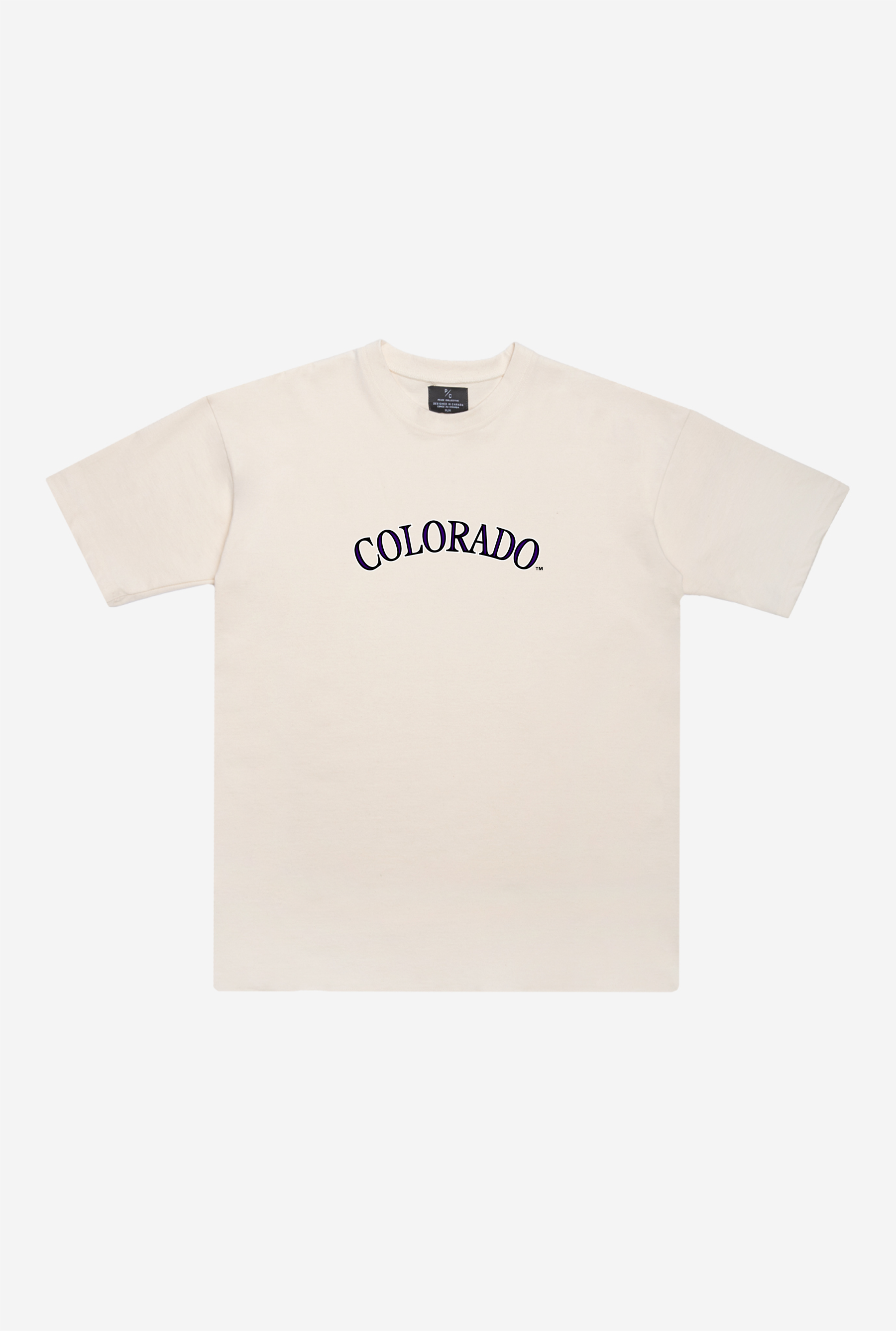 Colorado Rockies Heavyweight T-Shirt - Natural