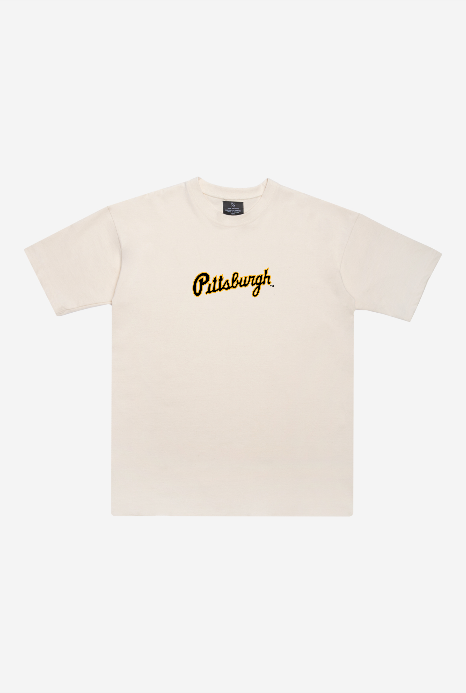 T-shirt épais des Pirates de Pittsburgh - Naturel