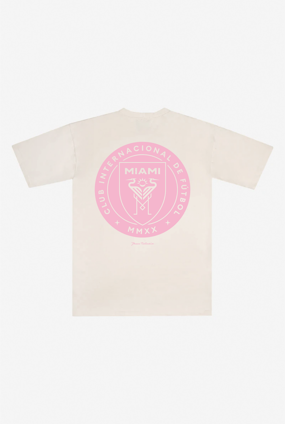Inter Miami CF Schweres T-Shirt - Natur