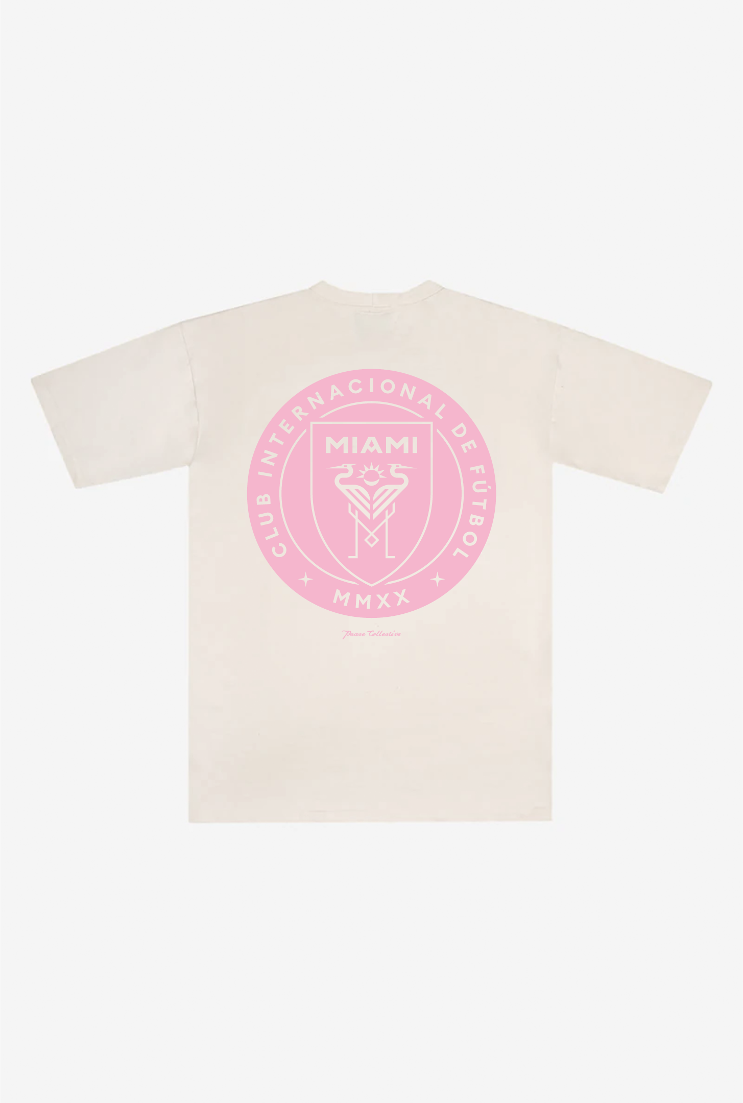 Inter Miami CF Heavyweight T-Shirt - Natural