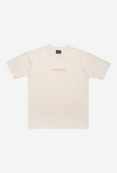 Inter Miami CF Heavyweight T-Shirt - Natural