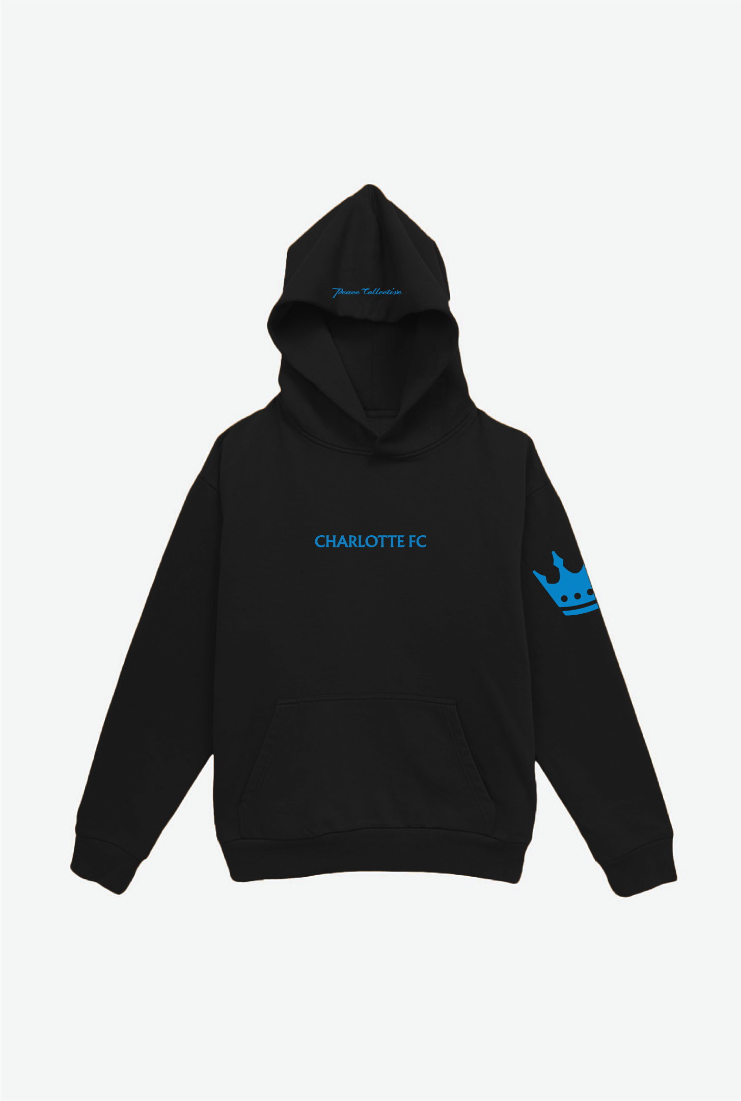 Charlotte FC Heavyweight Hoodie - Black