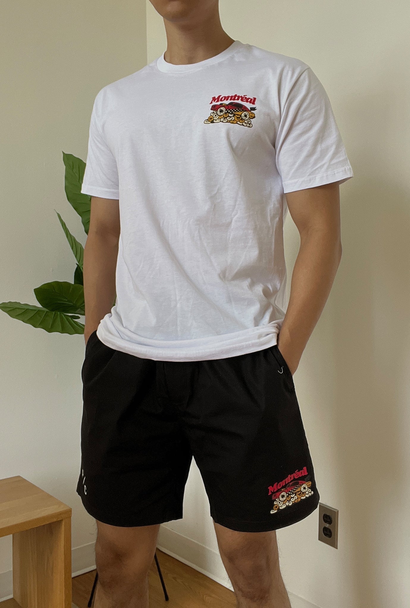 Montreal Grande Prix Bagel Shop T-Shirt - White